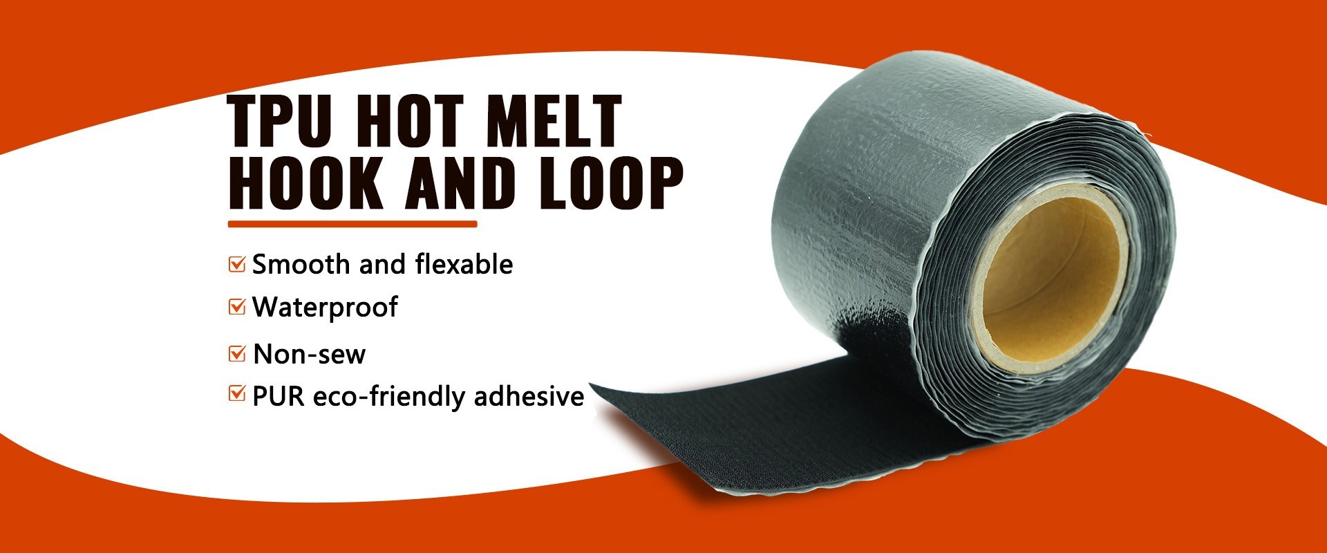 Qualität Klebeband mit Haken und Schleife usine